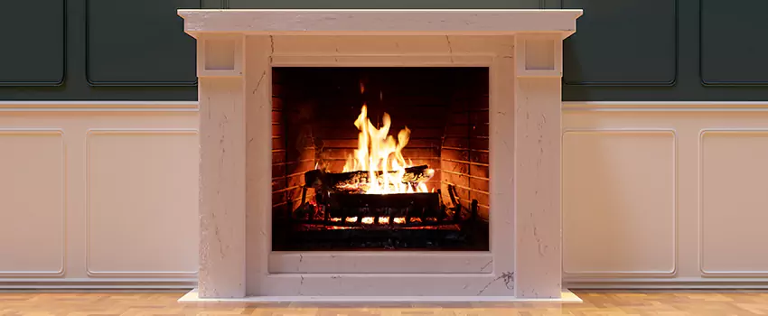Decorative Electric Fireplace Installation in Hopewell, Virginia
