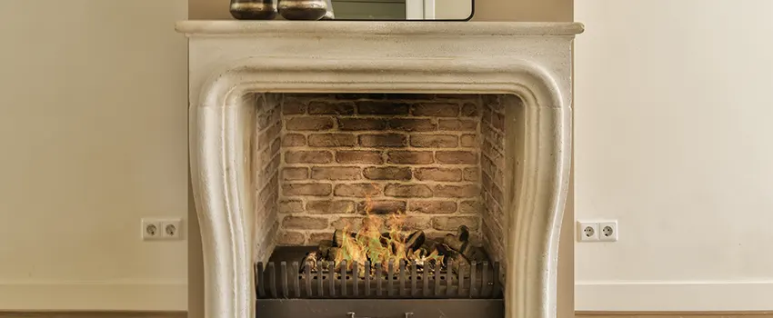 Vintage-style Fireplace Redesign in Hopewell, Virginia