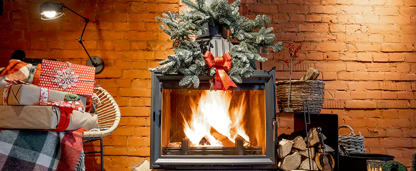 Travis Industries Linear Gas Fireplace Installation in Hopewell, Virginia