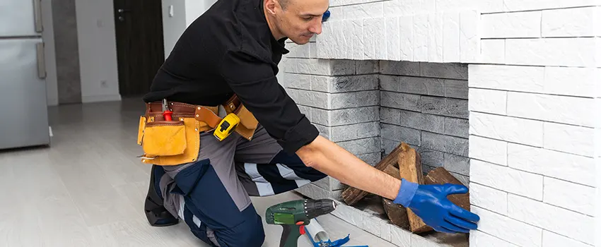 Fireplace Damaged Damper Frame Repair Services in Hopewell, Virginia